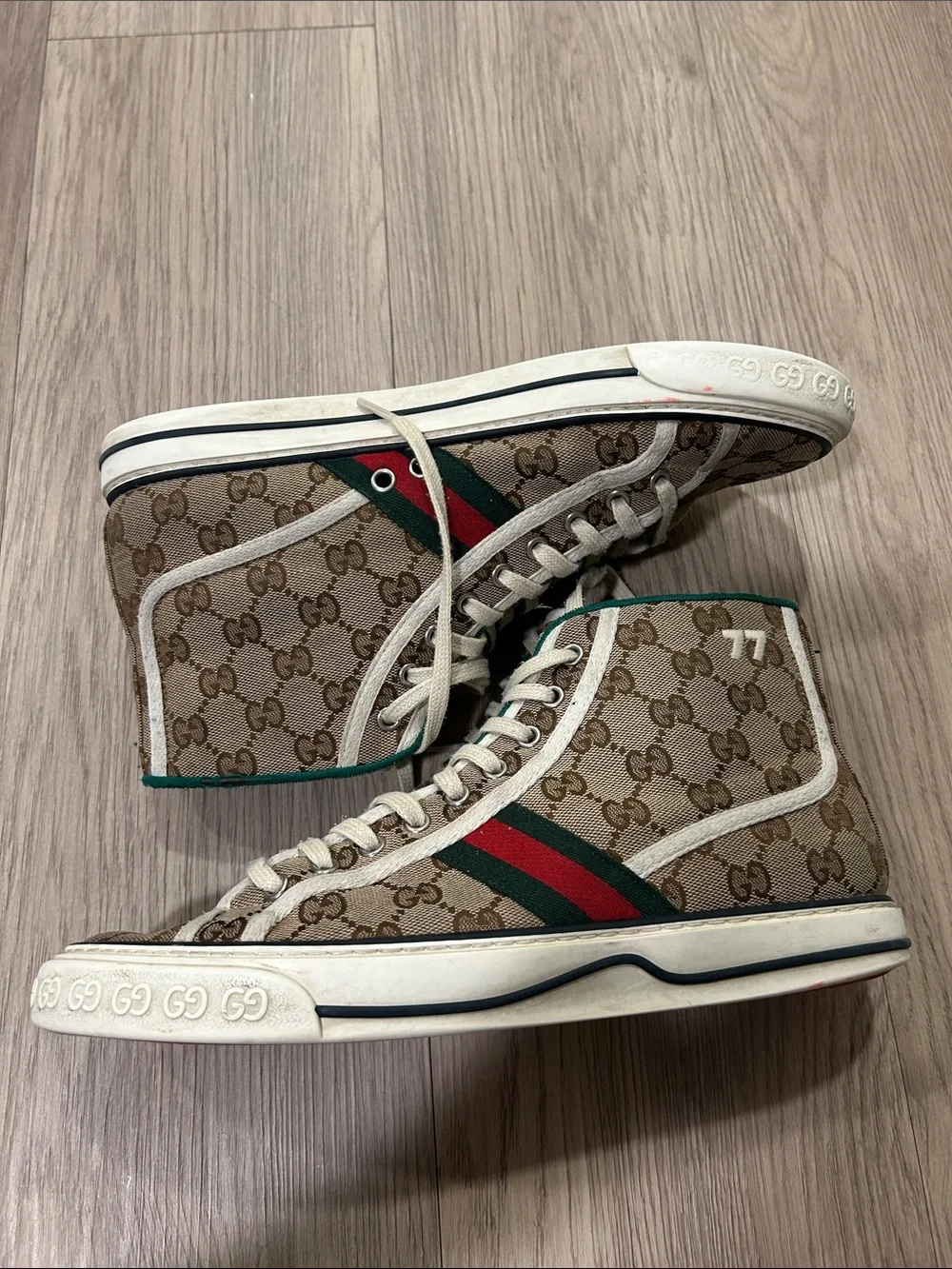 Gucci Tennis 1977 high-top sneakers